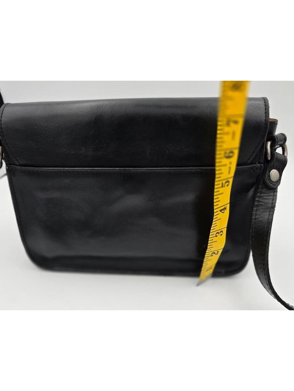 NWT Patricia Nash Black Gradina Flap Leather Crossbody Purse - Picture 4 of 9